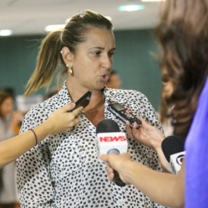 Valéria Oliveira, mulher do ex-comandante do 7º BPM (São Gonçalo) Cláudio Oliveira - Zulmair Rocha/UOL