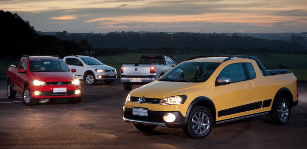 Frente concentra mudanças da Saveiro 2014, agora alinhada à família Volkswagen - Divulgação