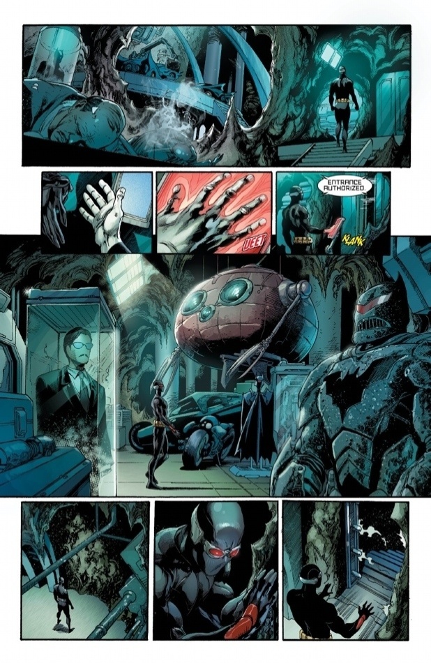 Páginas internas mostram prévia da 19ª edição de "Liga da Justiça" em quadrinhos - Divulgação/DC Comics