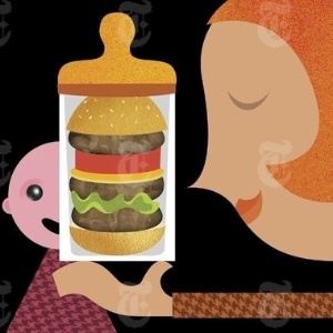 Ingestão precoce de alimentos sólidos pode estar relacionada com sobrepeso no futuro - Joyce Hesselberth/The New York Times