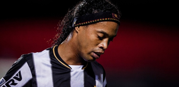 Ronaldinho em partida do Atlético-MG pela Libertadores da América - Leonardo Soares/UOL