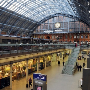 A estação de trem St Pancras, em Londres - Stuart C. Wilson/Getty Images