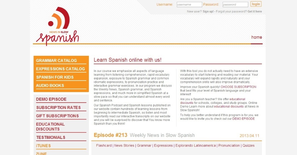 Slow Spanish - Reprodução