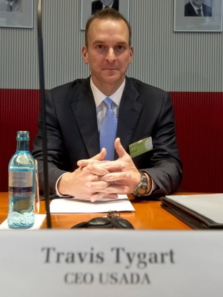 Para Travis Tygart, Olimpíada de 2020 terá novamente o doping como principal assunto, ao invés das atuações dos atletas - Marc Tirl/EFE
