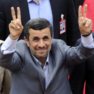 Ahmadinejad tenta emplacar seu sucessor na eleição presidencial marcada para 14 de junho no país - Leo Ramirez/AFP