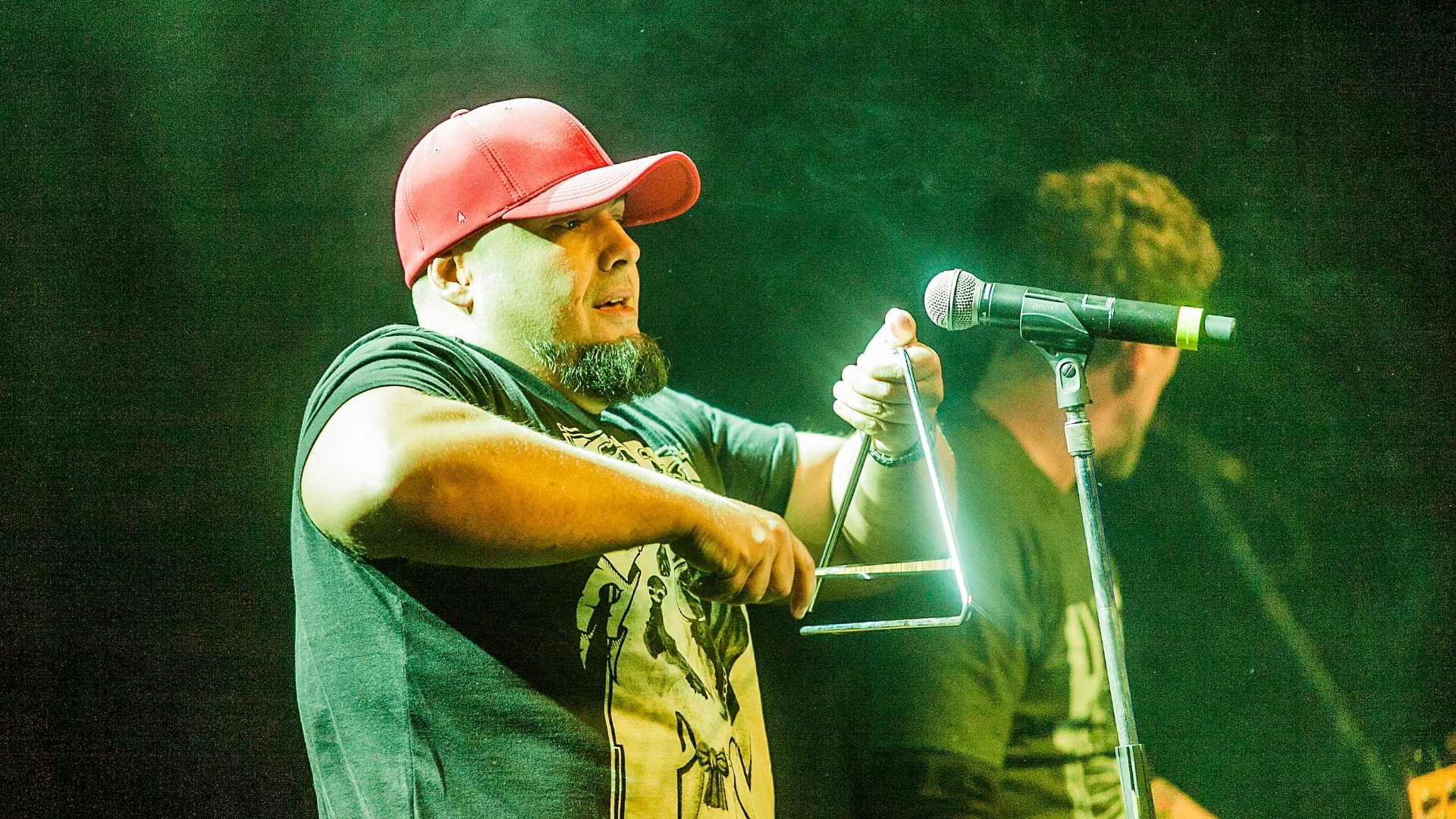 19.abr.2013 - Raimundos se apresenta no Show do Reencontro da UOL 89FM no Espaço das Américas, em São Paulo - Leonardo Soares/UOL