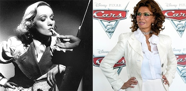Marlene Dietrich e Sophia Loren estão entre os ícones de estilo com camisa branca, segundo a designer Anne Fontaine - Divulgação / Virginia Farneti/AP