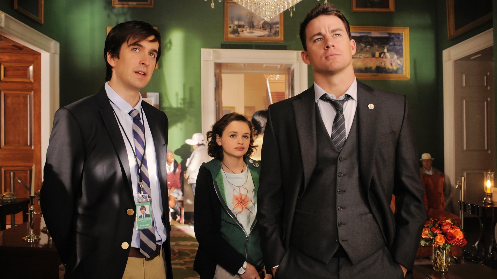 Cena do filme "O Ataque", de Roland Emmerich, estrelado por Jamie Foxx, Channing Tatum e Maggie Gyllenhaal - Divulgação / Sony Pictures