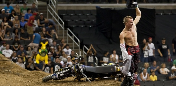 Australiano Jackson Strong é um dos principais nomes da moto freestyle nos X-Games - Garth Milan/ESPN Images/Divulgação