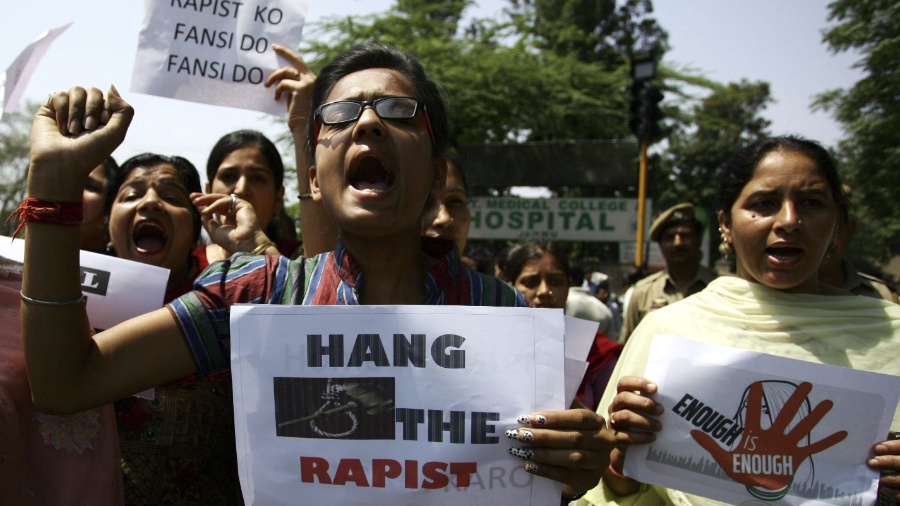 Protesto contra o estupro na Índia - Jaipal Singh/EFE