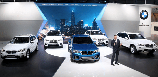 X4 Concept tenta se diferenciar ao usar azul, mas é intersecção entre SUVs e crossovers da BMW - EFE