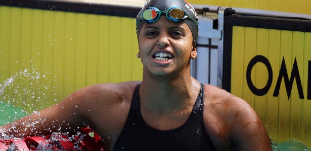 Etiene Medeiros deu às mulheres melhor resultado brasileiro nas piscinas - Satiro Sodre/SSPress