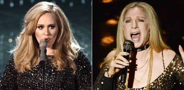 Adele e Barbra Streisand viraram amigas, segundo jornal