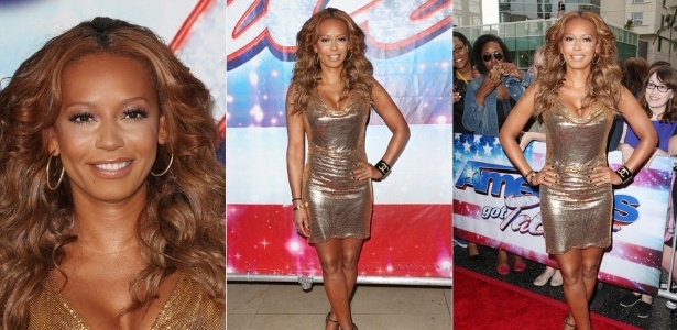 24.abr.2013 - A ex-Spice Girl Mel B prestigiou o lançamento da oitava temporada do reality show "America"s Got Talent" na Califórnia, Estados Unidos - Getty Images