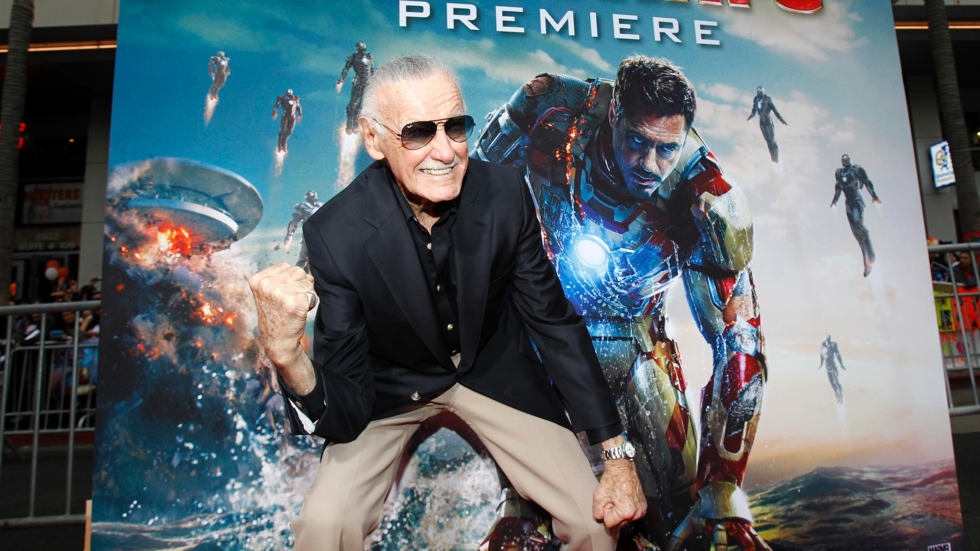 24.abr.2013 - Elenco lança "Homem de Ferro 3" em Hollywood - Mario Anzuoni/Reuters