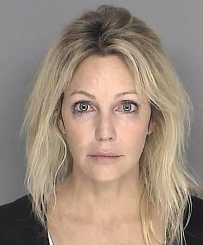 28.set.2008 - A atriz Heather Locklear foi detida suspeita de dirigir sob influência de medicamentos controlados, em Santa Barbara