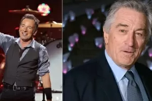 Bruce Springsteen e Robert De Niro - Montagem UOL