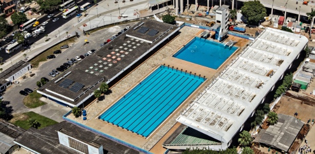 Parque Aquático Julio Delamare deve ser retirado do Complexo Esportivo do Maracanã
