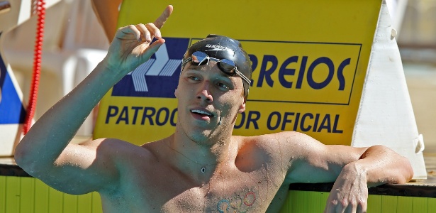Henrique Rodrigues conquistou índice para o Mundial na prova dos 200 m medley - Satiro Sodre/SSPress
