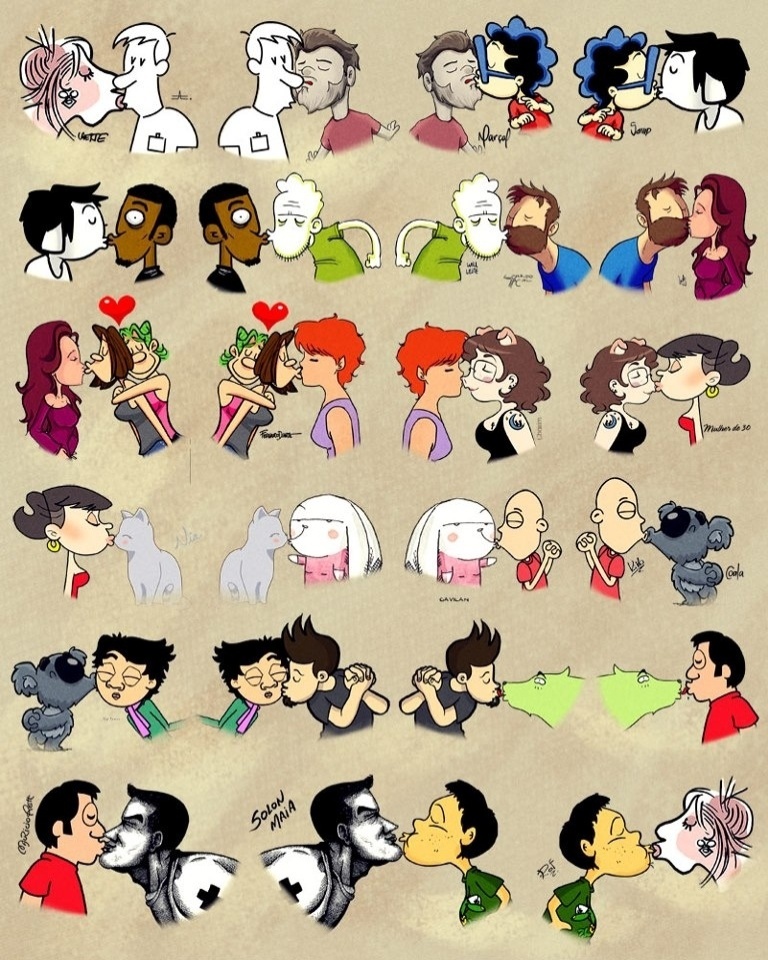 Beijaço por Leonardo Maciel - Reprodução