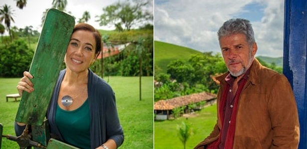 Os atores Lília Cabral e José Mayer serão par romântico em "Saramamdaia"