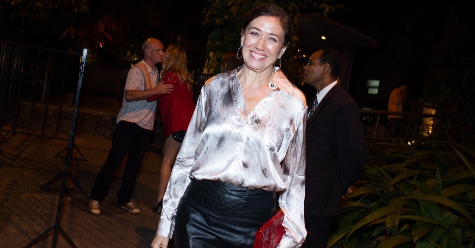 29.abr.2013 - Lília Cabral no aniversário de 24 anos da atriz de "Sangue Bom" Sophie Charlotte em boate na zona sul do Rio de Janeiro