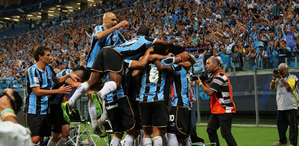 Grêmio espera pressão da torcida no primeiro jogo pelo Campeonato Brasileiro 2013 - Lucas Uebel/Divulgação Grêmio