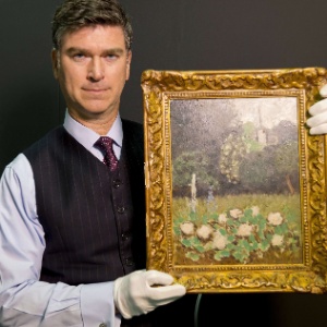 Roubado há 25 anos, "Le Jardin", um óleo de 1920 avaliado em 760 mil euros, foi localizado quando o marchand Charles Roberts consultou a base de dados mundial sobre arte roubada - AFP PHOTO/HO/ART LOSS REGISTER/RAY WELLS
