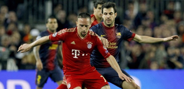 Duelo de 2013 tinha Barcelona e Bayern mais parecidos com as respectivas seleções - EFE/Alberto Estvez