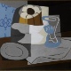 A obra "Nature morte a la Charlotte", de Pablo Picasso, roubado em maio de 2004 do Centro Pompidou, em Paris, e recuperado em 2005 - Reprodução/Site do Centro Pompidou