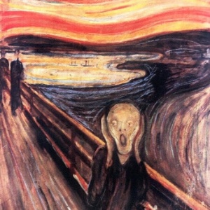 "O Grito", do pintor norueguês Edvard Munch (1863-1944), é um de seus trabalhos mais conhecidos - AFP PHOTO / KATRINE