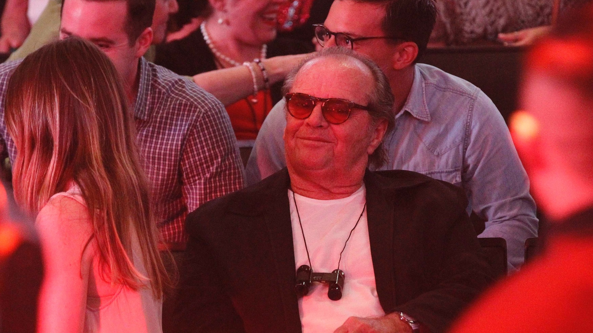 03.mai.2013 - O ator Jack Nicholson assiste à apresentação - Mario Anzuoni/Reuters