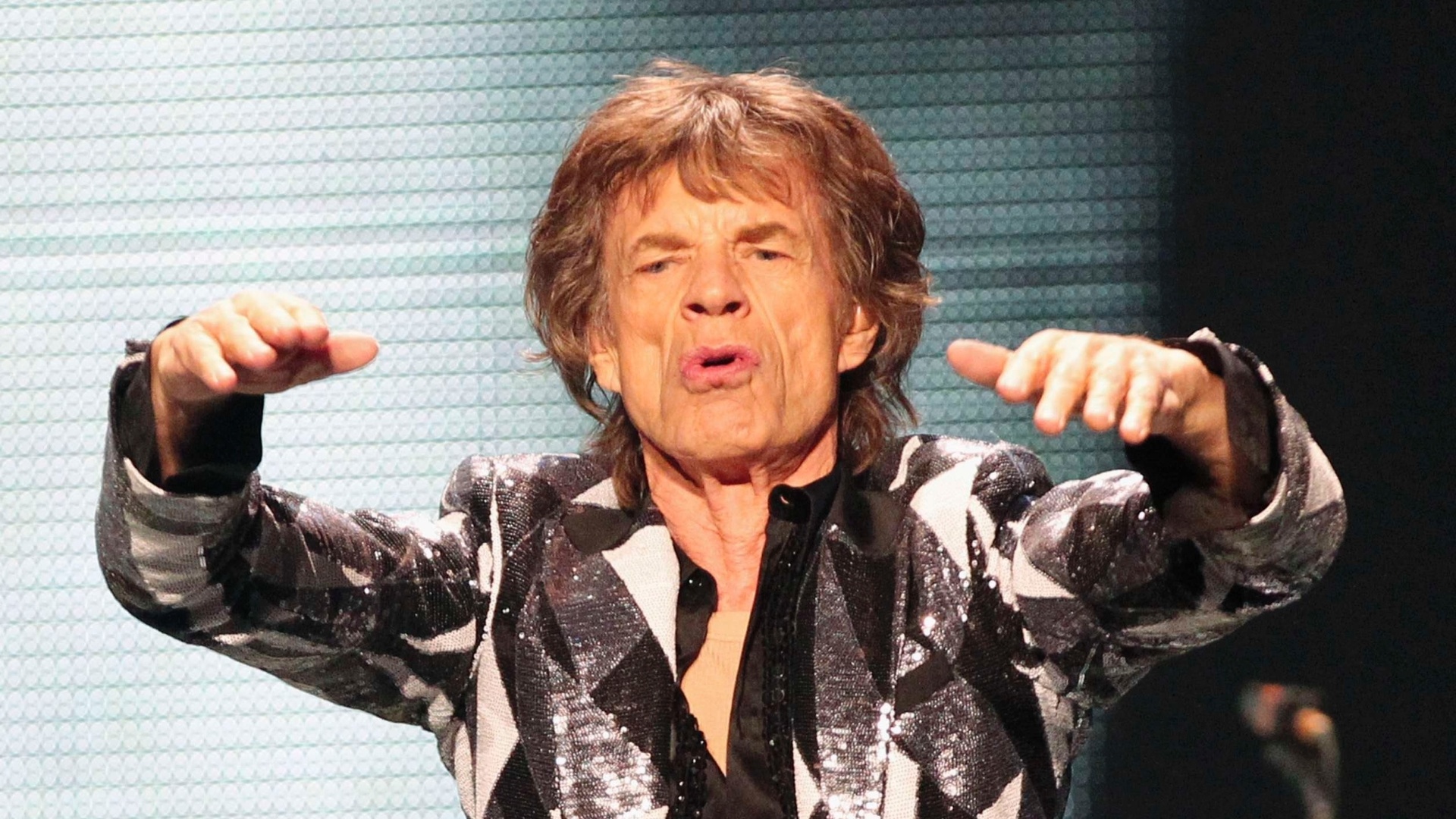 03.mai.2013 - O vocalista da banda, Mick Jagger, durante a apresentação em Los Angeles - Mario Anzuoni/Reuters