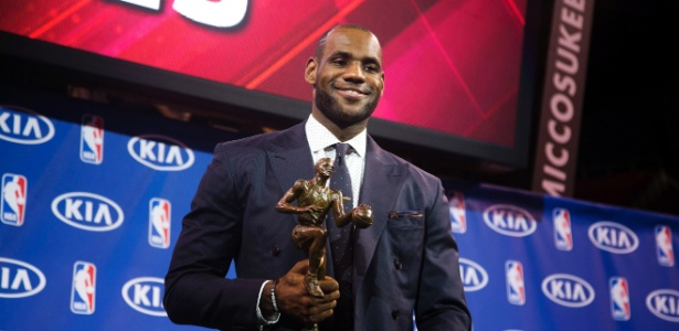 MVP em quatro dos últimos cinco anos, LeBron James chega a sua terceira final seguida em Miami - AP Photo/J Pat Carter