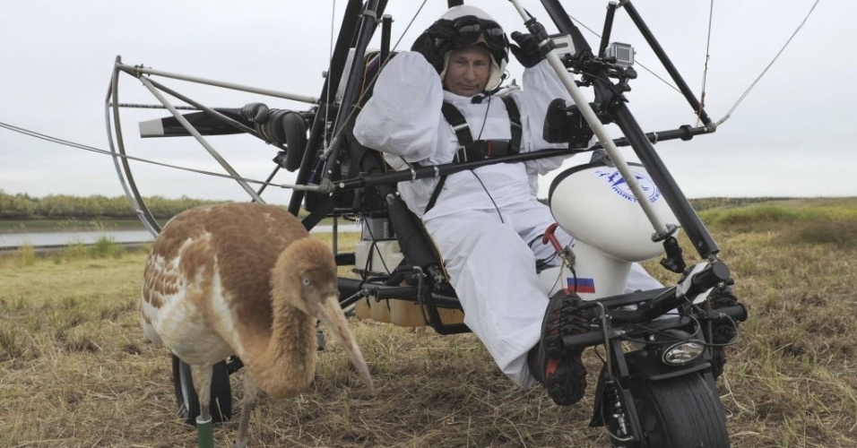 May 6.2013 - To accompany the flight of herons on a migration route in a region of Siberia on September 5, 2012 - Alexsey Druginyn/Reuters