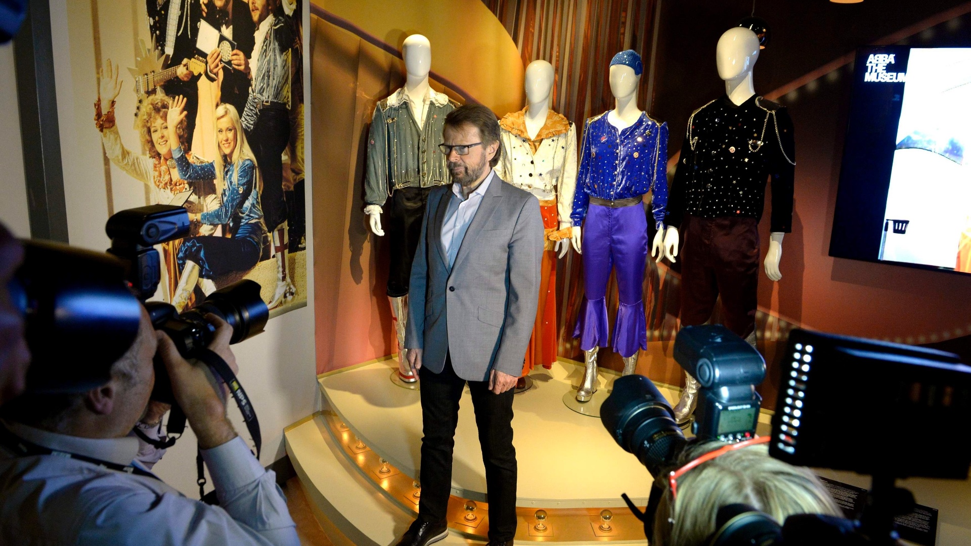 6.mar.2013 - Figurinos extravagantes e botas cintilantes fazem parte do museu dedicado ao grupo pop, dono dos hits "Dancing Queen" e "Fernando" - EFE/Janerik Henriksso