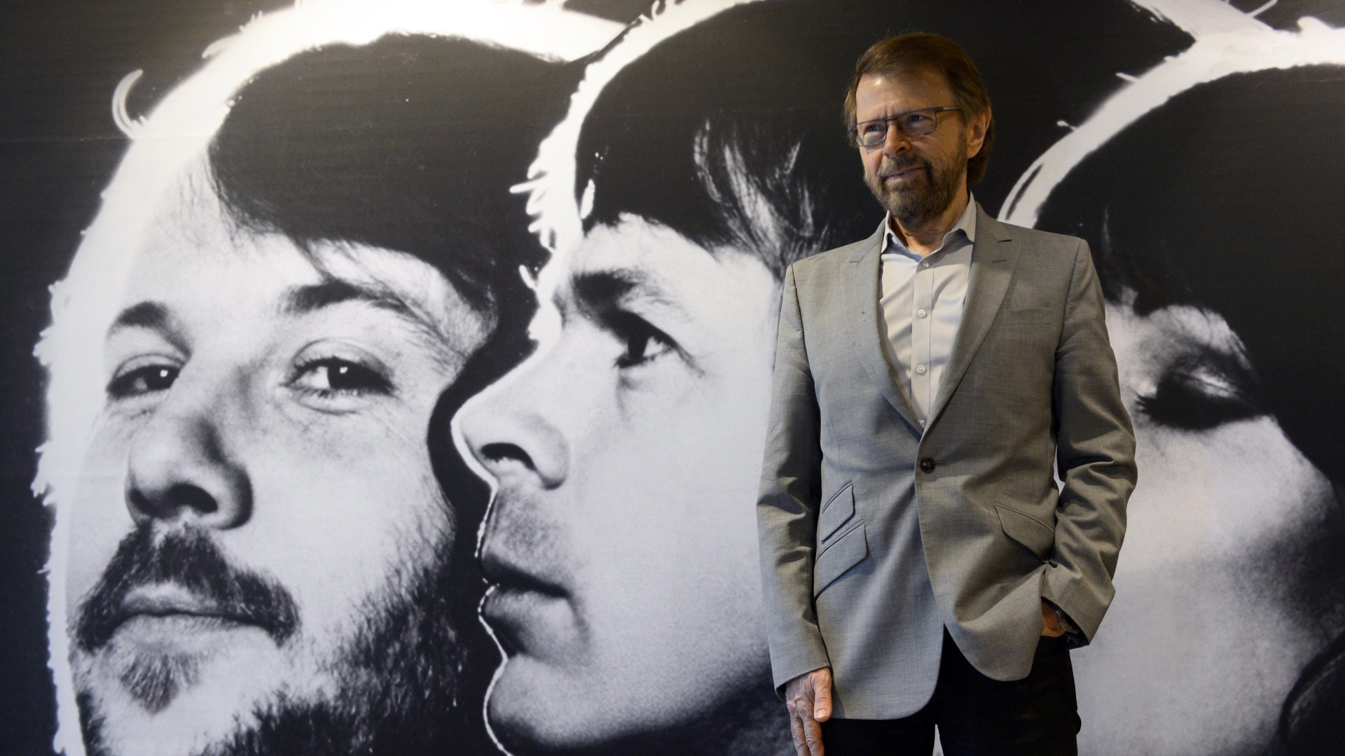 6.mar.2013 - Ulvaeus, agora um avô de 68 anos, rejeitou sugestões de que a abertura do museu poderia coincidir com uma reunião da banda. Enquanto isso, Agnetha Fältskog prepara para lançar seu novo disco solo, "A" - AFP PHOTO / JONATHAN NACKSTRAND