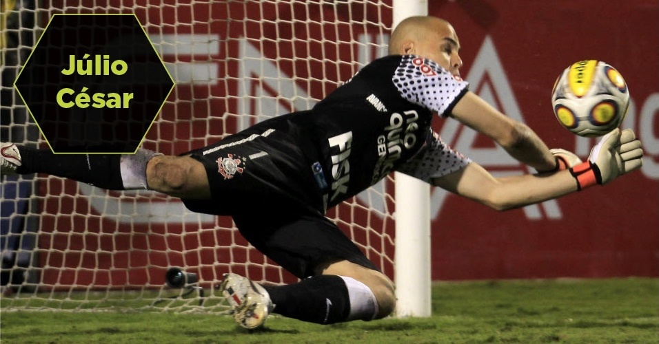Criticado por corintianos, o goleiro teve seu momento de herói ao pegar cobrança de João Vitor, do Palmeiras, nas semifinais do Paulista de 2011, dando a vaga ao Corinthians na decisão - REUTERS/Paulo Whitaker