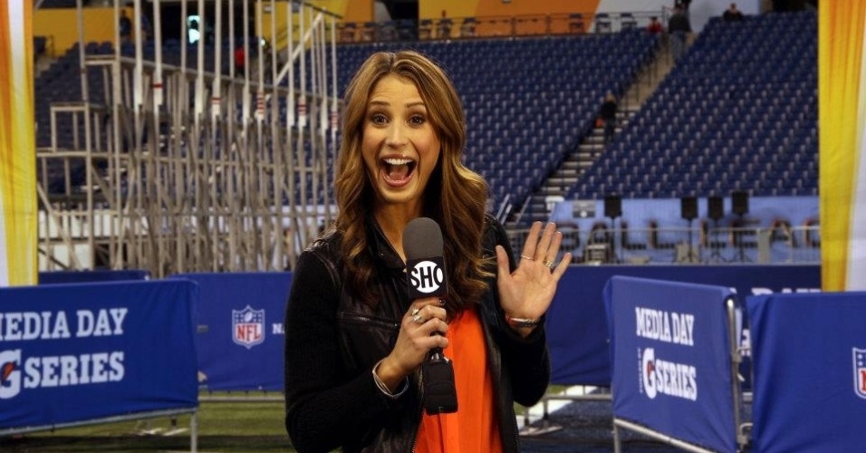 Susannah Collins, repórter esportiva dos Estados Unidos - Reprodução/Twitter