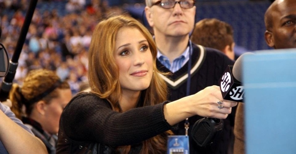 Susannah Collins, repórter esportiva dos Estados Unidos - Reprodução/Twiiter