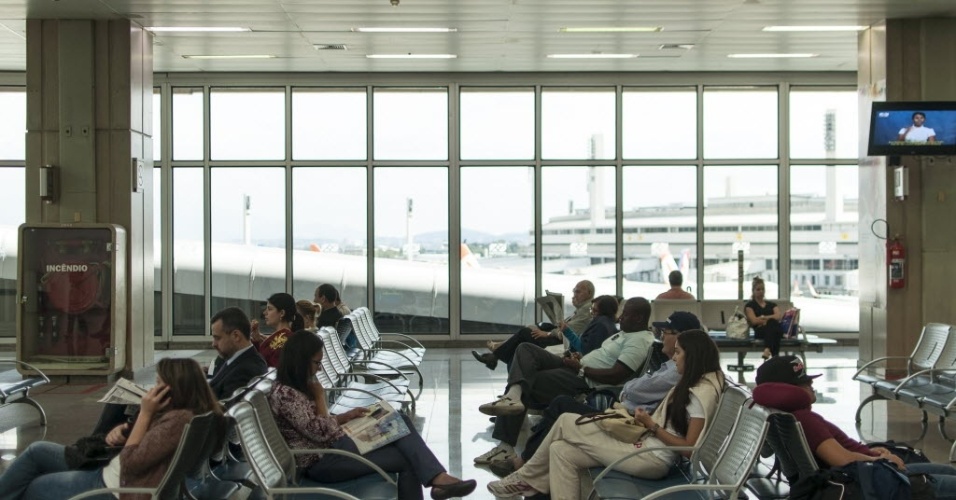 22.jul.2013 - Aeroporto internacional do Galeão - Yuri Barichivich/Folhapress