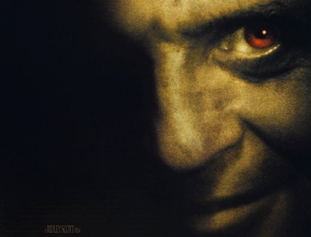 Pôster do filme "Hannibal" (2001) - Texto: Chico Fireman. Fotos: Divulgação