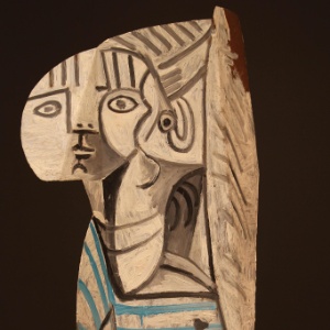 7.mai.2013. - Escultura "Sylvette", de Pablo Picasso, foi leiloada por US$ 13,6 milhões em leilão realizado na Sotheby's, em Nova York - Jessica Martorell?EFE