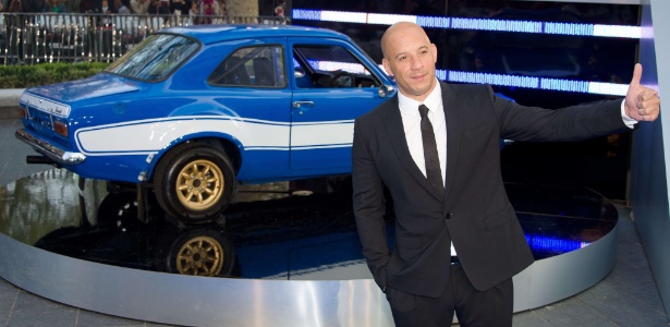 Vin Diesel chega à première de "Velozes e Furiosos 6" em Londres - Leon Neal/AFP