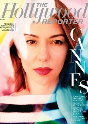 8.mai.2013 - A diretora Sofia Coppola é capa da edição de maio da "The Hollywood Reporter" - Reprodução / The Hollywood Reporter
