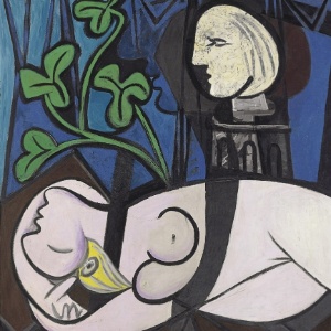 Mídia, wap: Quadro "Nu au Plateau de Sculpteur", de Pablo Picasso, é vendido em NY por US$ 106,5 mi, valor recorde para obras de arte - Christie's/AP