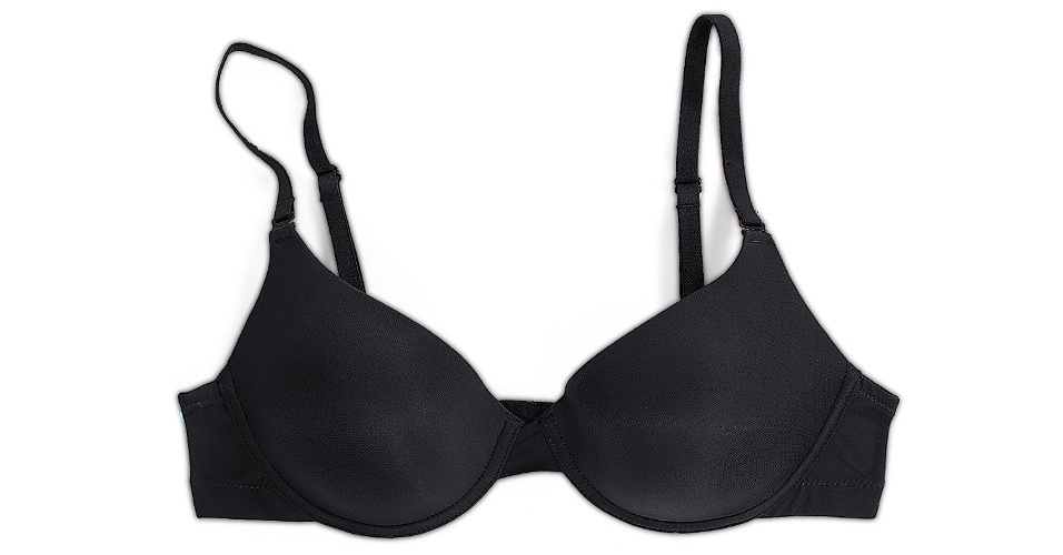 Sutiã meia-taça em microfibra aveludada, com alças forradas; R$ 94,90, da Scala - Divulgação
