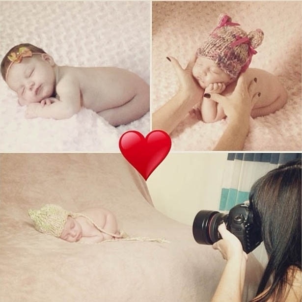 18.abr.2013 - Sheila Mello colocou no Instagram uma foto de um ensaio fotográfico da filha Brenda