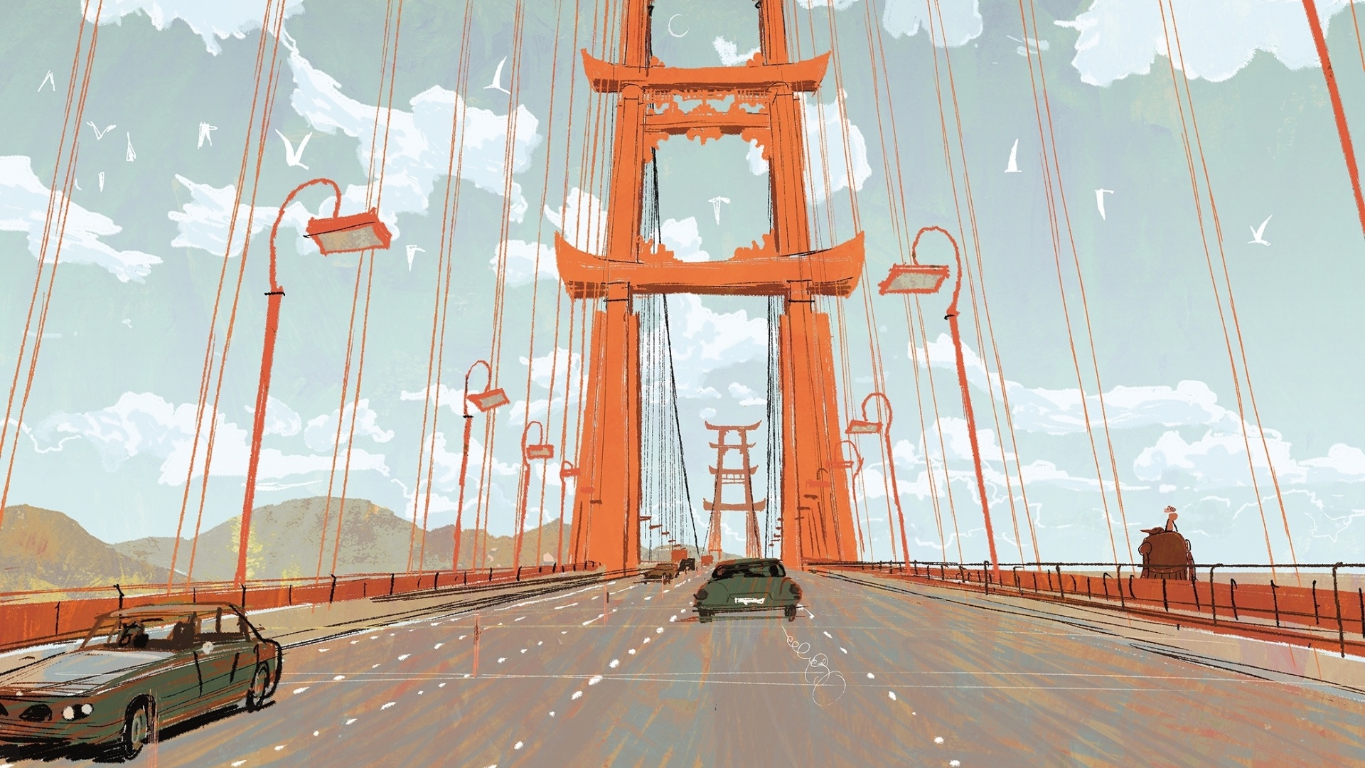 Cena de "Operação Big Hero 6", animação da Disney anunciada em maio de 2013 - Divulgação / Disney