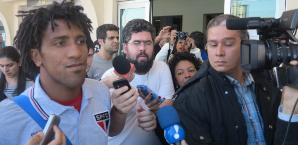 Cortez se reapresenta ao São Paulo nesta segunda-feira - Bruno Thadeu/UOL